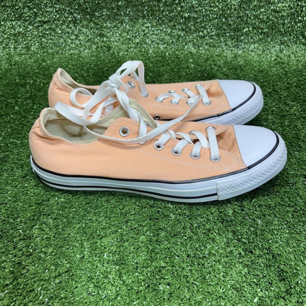 Converse Chuck Taylor All Star Ox Womens Size 9.5 Salmon Athletic Shoes Sneakers - Picture 3 of 7